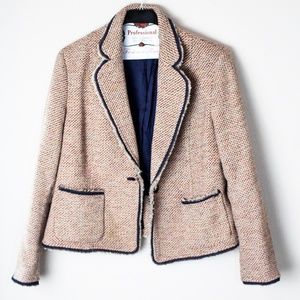Anne Klein Multi-Color Blazer